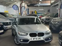Used BMW 118 Sport Line 136 HP (100 kW) 2016 Silver Hatchback