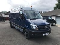 Used Mercedes Sprinter 2018 Blue Van