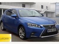 Used Lexus CT200h Luxury Line 136 HP (100 kW) 2018 Blue Hatchback
