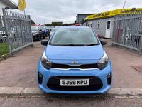Used Kia Picanto 66 HP (48 kW) 2019 Blue Hatchback