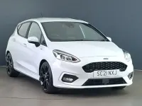 Used Ford Fiesta ST-Line X 125 HP (91 kW) 2021 White Hatchback
