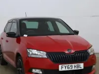Used Skoda Fabia Monte Carlo 95 HP (69 kW) 2019 Red Hatchback