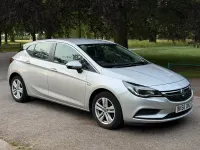 Used Vauxhall Astra 110 HP (80 kW) 2016 Silver Hatchback