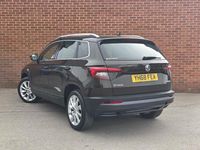 Usado Skoda Karoq SE L 110 CV (80 kW) 2019 Marrón SUV