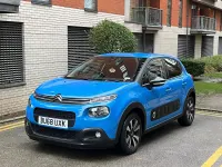 Begagnad Citroën C3 Flair 2018 Blå Halvkombi