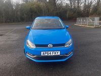 Used VW Polo SE 2015 Blue Hatchback