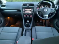 Used VW Golf VII Match 105 HP (77 kW) 2012 Black Hatchback
