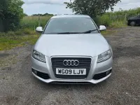 Used Audi A3 S-Line 170 HP (125 kW) 2009 Silver Hatchback