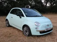 Used Fiat 500 69 HP (50 kW) 2014 Green Hatchback