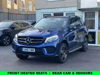 Used Mercedes GLE350 AMG Line Premium 258 HP (189 kW) 2018 Blue SUV