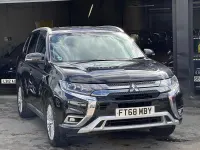 Used Mitsubishi Outlander P-HEV 2018 Black Estate