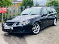 Used Saab 9-5 Vector 150 HP (110 kW) 2008 Black Estate