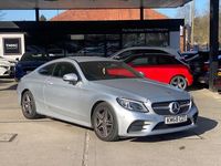 Used Mercedes C200 AMG Line Premium 2018 Silver Coupe