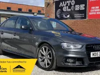 Usado Audi A4 Black Edition 177 HP (130 kW) 2015 Cinzento Sedan