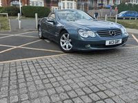 Used Mercedes SL350 2004 Blue Cabriolet
