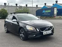 Used Volvo V60 R-Design 115 HP (84 kW) 2012 Black Estate