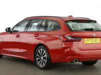 Used BMW 330e Sport Line 292 HP (214 kW) 2022 Red Estate