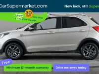 Begagnad Ford Ka Plus Active 86 HK (63 kW) 2018 Silver Halvkombi