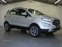 Begagnad Ford Ecosport Titanium 125 HK (91 kW) 2019 Silver SUV