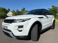 Used Land Rover Range Rover evoque Dynamic 2013 White SUV