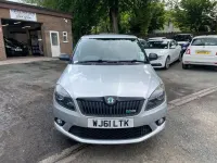 Used Skoda Fabia vRS 180 HP (132 kW) 2011 Silver Hatchback