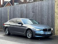 Used BMW 520 Comfort Edition 2018 Blue Sedan