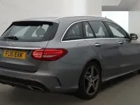 Second-hand Mercedes C300 AMG line 2015 Argintiu Break
