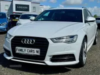 Used Audi A6 Black Edition 190 HP (139 kW) 2015 White Estate
