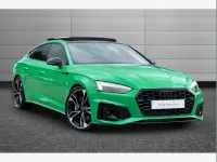 Used Audi A5 Black Edition 265 HP (194 kW) 2024 Green Hatchback