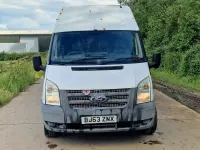 Used Ford Transit 125 HP (91 kW) 2013 White Van