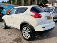 Used Nissan Juke Tekna 109 HP (80 kW) 2010 White SUV