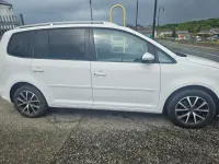 Used VW Touran SE 105 HP (77 kW) 2015 White MPV