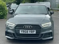 Used Audi A3 Sportback Black Edition 150 HP (110 kW) 2018 Grey Hatchback