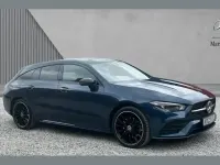 Used Mercedes CLA250 AMG Line Premium Plus 214 HP (157 kW) 2023 Blue Coupe