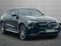 Used Mercedes EQC400 AMG line 300 kW (408 HP) 2023 Obsidian black SUV