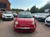Usado Fiat 500 Lounge 69 HP (50 kW) 2013 Vermelho Citadino