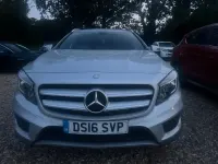 Used Mercedes GLA220 AMG line 177 HP (130 kW) 2016 Silver SUV