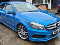 Used Mercedes A200 AMG 156 HP (114 kW) 2014 Blue Hatchback