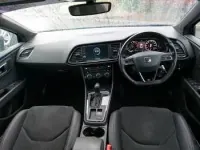 Used Seat Leon Black Edition 150 HP (110 kW) 2020 Blue Hatchback