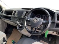 used VW Transporter T32 LWB DIESEL 2.0 TDI BMT 180 Highline Kombi Van [No VAT, Sat Nav, Heated Windscreen, Bluetooth, Comfort Pack, Medium Roof]