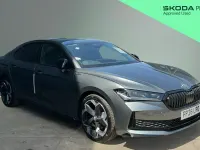 New Skoda Superb SportLine 150 HP (110 kW) 2026 Metallic  graphite grey Hatchback