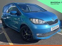 Used Skoda Citigo Colour Edition 58 HP (42 kW) 2019 Blue Hatchback