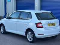 Used Skoda Fabia SE 95 HP (69 kW) 2021 White Hatchback