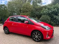 Used Toyota Yaris 107 HP (78 kW) 2019 Red Hatchback