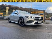 Used Mercedes CLA180 AMG line 136 HP (100 kW) 2021 Silver Sedan