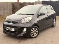 Used Kia Picanto 65 HP (47 kW) 2016 Black Hatchback