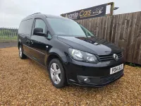 Used VW Caddy Life 140 HP (102 kW) 2014 Black MPV