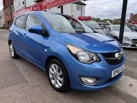 Used Vauxhall Viva 75 HP (55 kW) 2015 Blue Hatchback