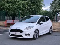 Used Ford Fiesta ST-Line 100 HP (73 kW) 2018 White Hatchback