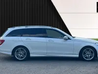 Used Mercedes C200 AMG 2023 White